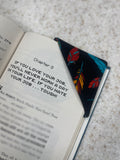 Fabric Corner Bookmarks: Unique Page Holders for Book Lovers: Feathers