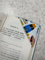 Fabric Corner Bookmarks: Unique Page Holders for Book Lovers: Surf's Up
